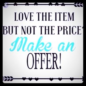 Reasonable offers Welcome 😊